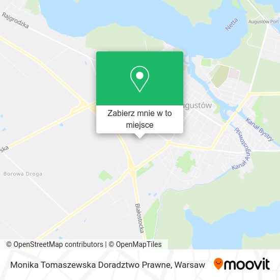 Mapa Monika Tomaszewska Doradztwo Prawne