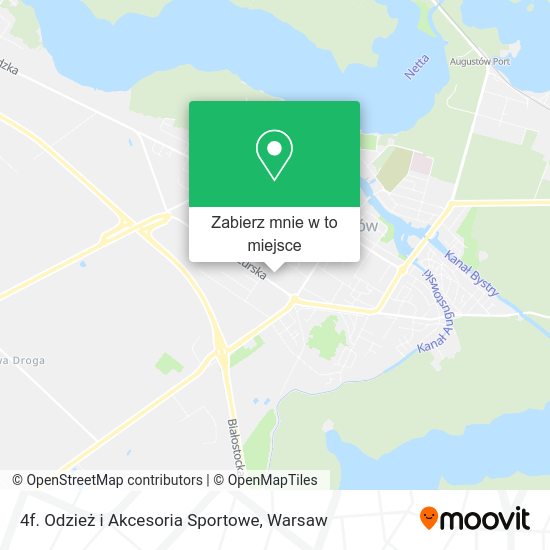 Mapa 4f. Odzież i Akcesoria Sportowe