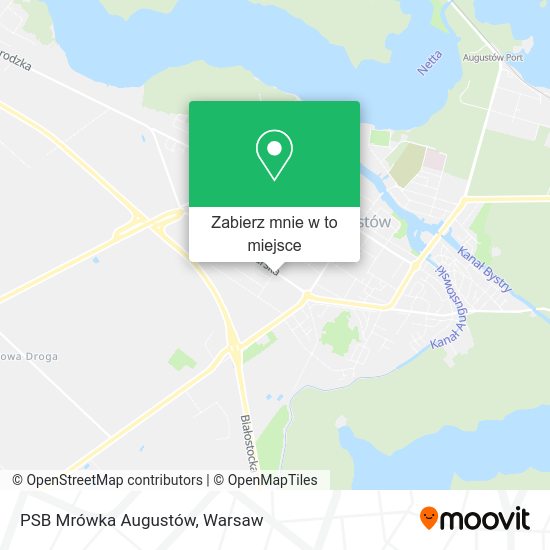 Mapa PSB Mrówka Augustów