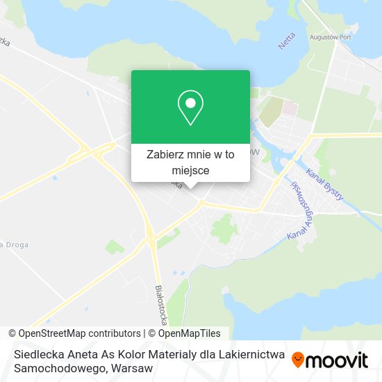 Mapa Siedlecka Aneta As Kolor Materialy dla Lakiernictwa Samochodowego