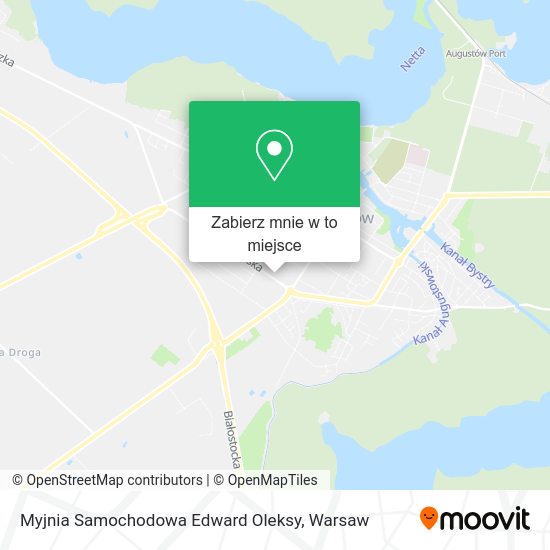 Mapa Myjnia Samochodowa Edward Oleksy