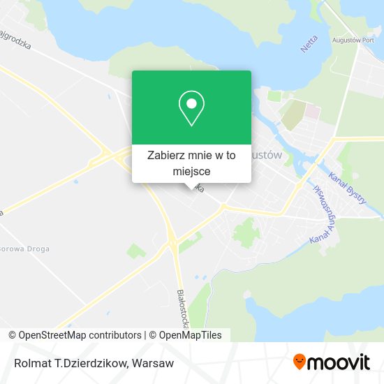 Mapa Rolmat T.Dzierdzikow