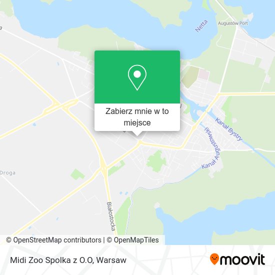 Mapa Midi Zoo Spolka z O.O