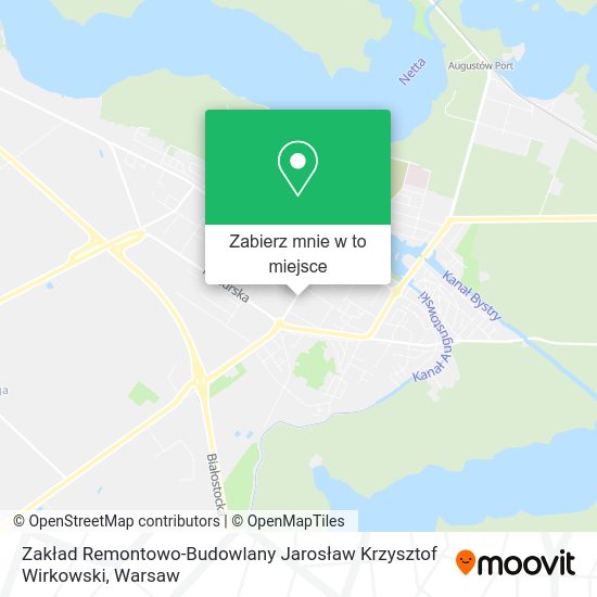 Mapa Zakład Remontowo-Budowlany Jarosław Krzysztof Wirkowski