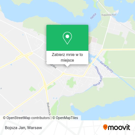 Mapa Bojsza Jan