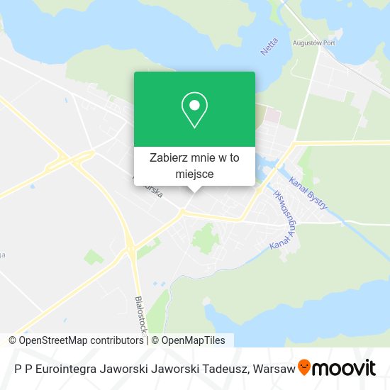 Mapa P P Eurointegra Jaworski Jaworski Tadeusz