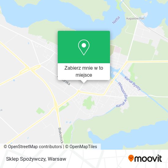 Mapa Sklep Spożywczy