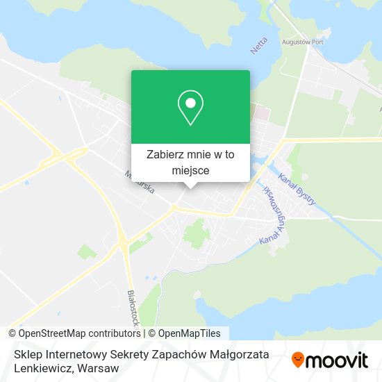 Mapa Sklep Internetowy Sekrety Zapachów Małgorzata Lenkiewicz