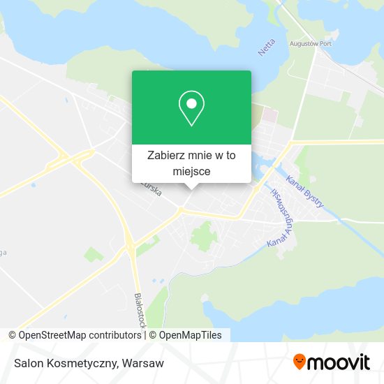 Mapa Salon Kosmetyczny