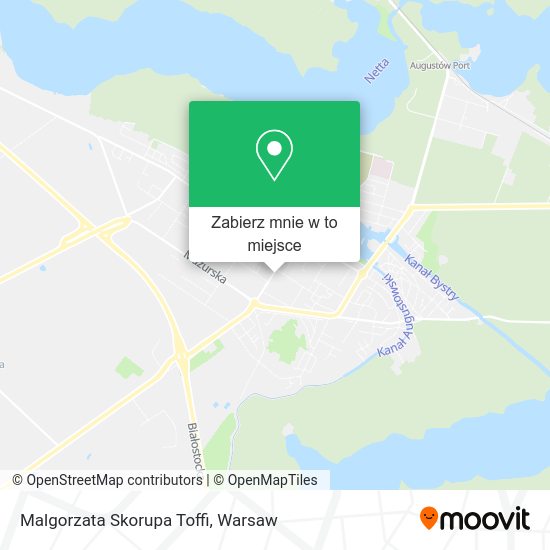 Mapa Malgorzata Skorupa Toffi