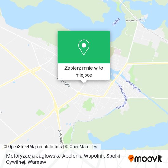 Mapa Motoryzacja Jaglowska Apolonia Wspolnik Spolki Cywilnej