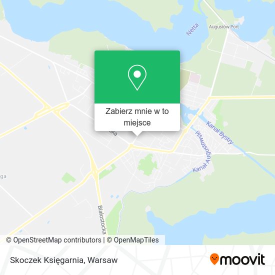 Mapa Skoczek Księgarnia