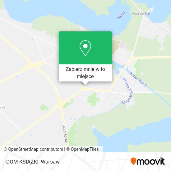 Mapa DOM KSIĄŻKI