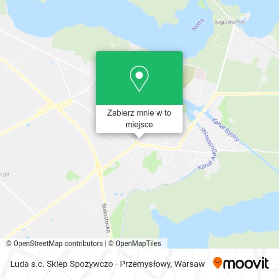 Mapa Luda s.c. Sklep Spożywczo - Przemysłowy