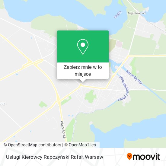 Mapa Usługi Kierowcy Rapczyński Rafał