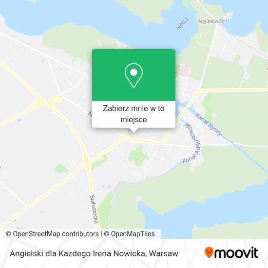 Mapa Angielski dla Kazdego Irena Nowicka