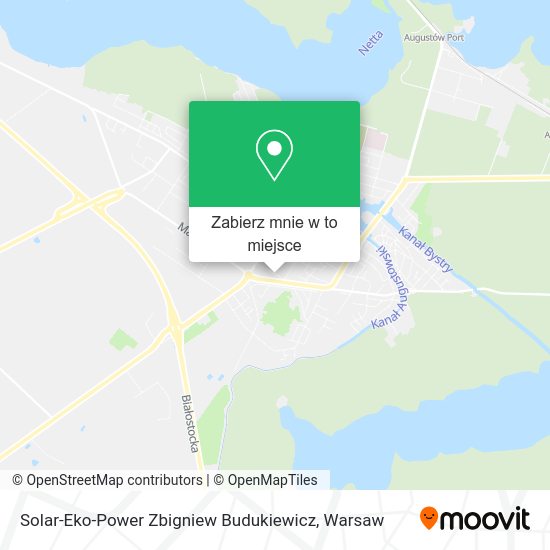 Mapa Solar-Eko-Power Zbigniew Budukiewicz