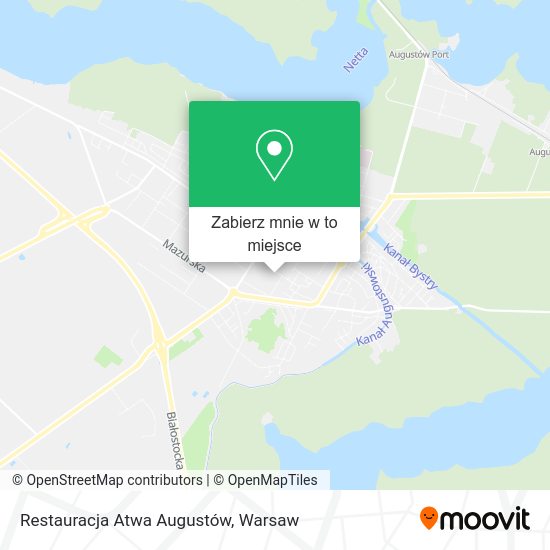 Mapa Restauracja Atwa Augustów