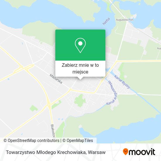 Mapa Towarzystwo Młodego Krechowiaka