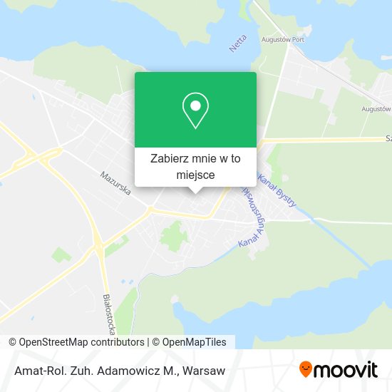 Mapa Amat-Rol. Zuh. Adamowicz M.