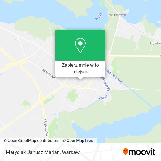 Mapa Matysiak Janusz Marian