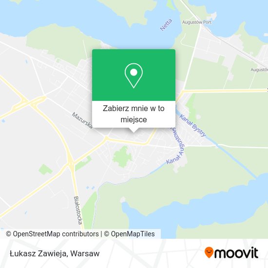 Mapa Łukasz Zawieja