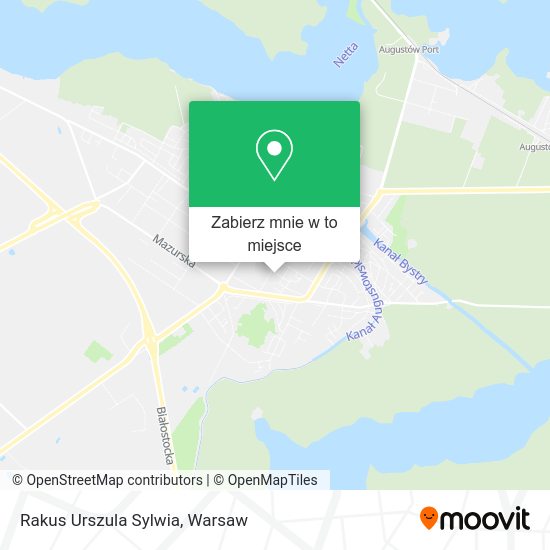 Mapa Rakus Urszula Sylwia