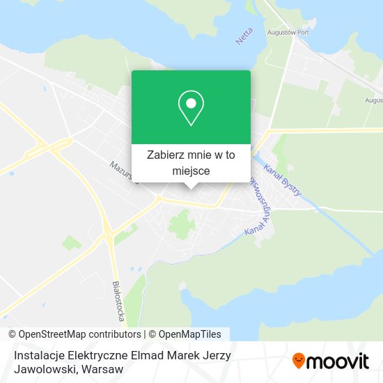 Mapa Instalacje Elektryczne Elmad Marek Jerzy Jawolowski