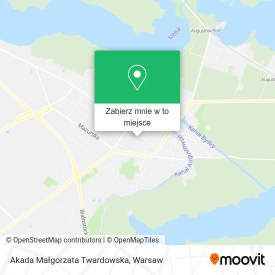 Mapa Akada Małgorzata Twardowska