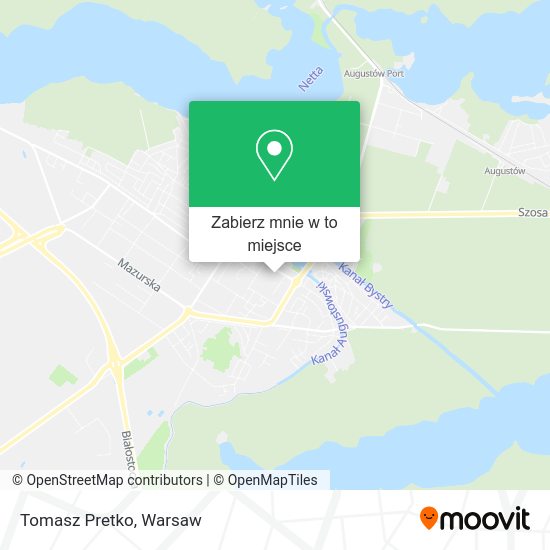 Mapa Tomasz Pretko