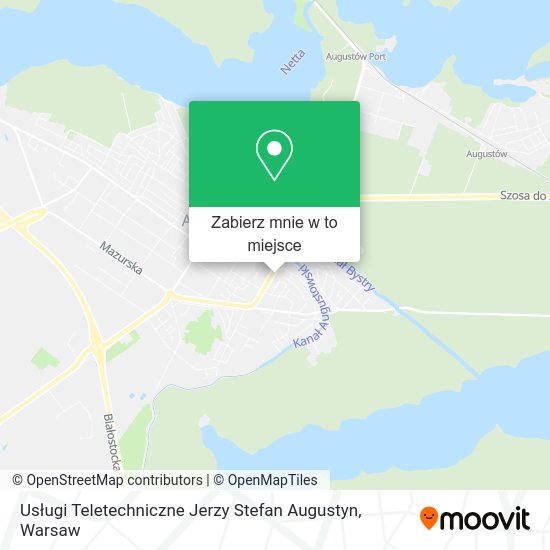 Mapa Usługi Teletechniczne Jerzy Stefan Augustyn