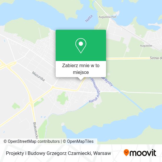 Mapa Projekty i Budowy Grzegorz Czarniecki