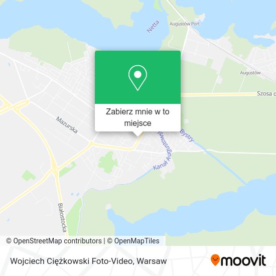 Mapa Wojciech Ciężkowski Foto-Video