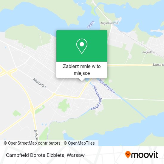 Mapa Campfield Dorota Elżbieta