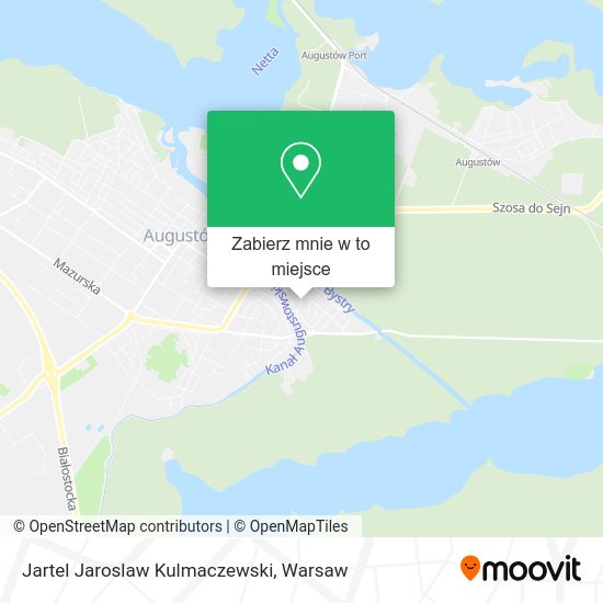 Mapa Jartel Jaroslaw Kulmaczewski