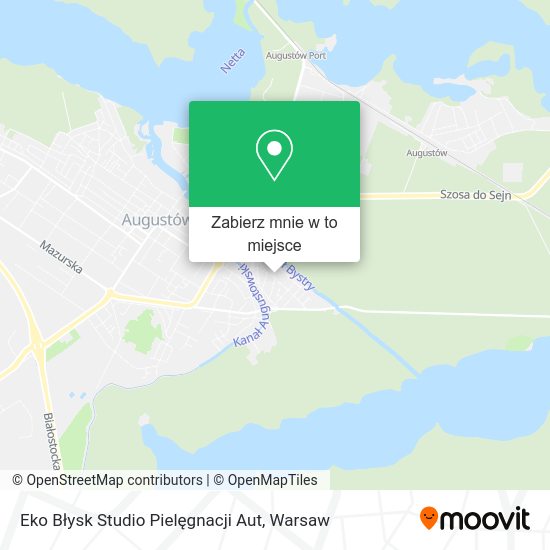 Mapa Eko Błysk Studio Pielęgnacji Aut