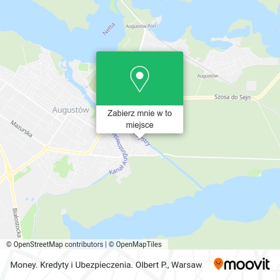 Mapa Money. Kredyty i Ubezpieczenia. Olbert P.