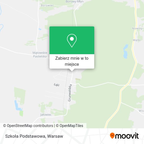 Mapa Szkoła Podstawowa