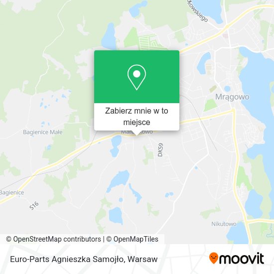 Mapa Euro-Parts Agnieszka Samojło