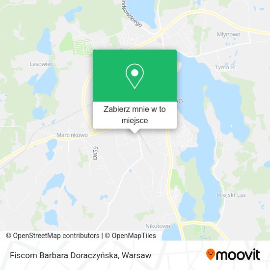 Mapa Fiscom Barbara Doraczyńska