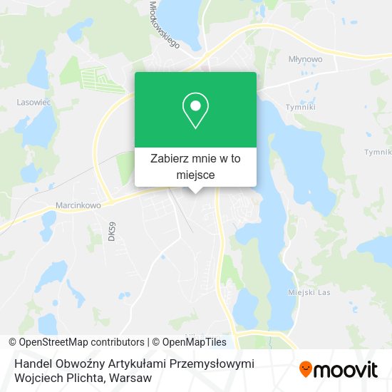 Mapa Handel Obwoźny Artykułami Przemysłowymi Wojciech Plichta