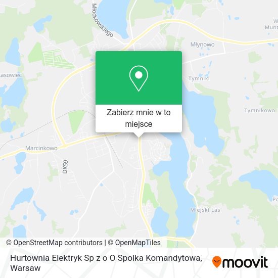 Mapa Hurtownia Elektryk Sp z o O Spolka Komandytowa