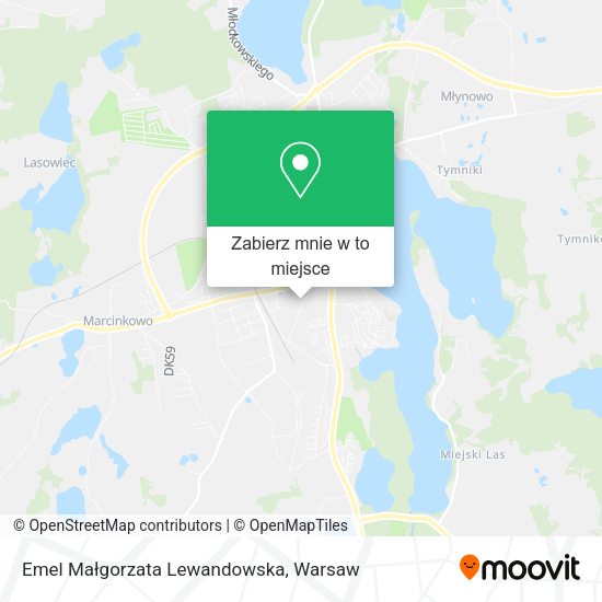 Mapa Emel Małgorzata Lewandowska