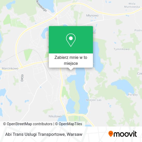 Mapa Abi Trans Uslugi Transportowe