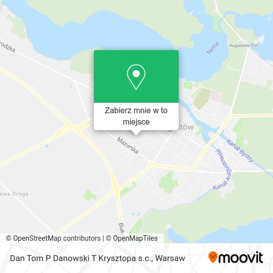 Mapa Dan Tom P Danowski T Krysztopa s.c.