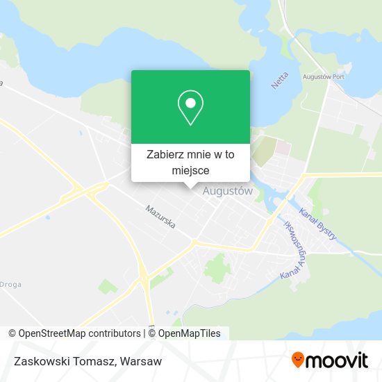 Mapa Zaskowski Tomasz