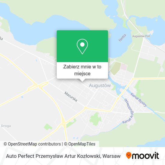 Mapa Auto Perfect Przemysław Artur Kozłowski