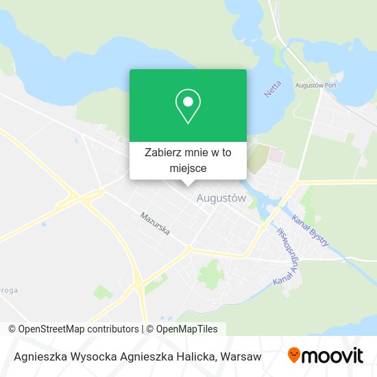 Mapa Agnieszka Wysocka Agnieszka Halicka