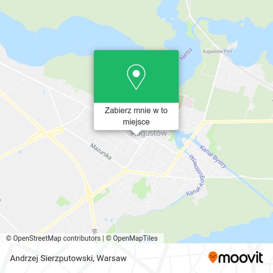 Mapa Andrzej Sierzputowski