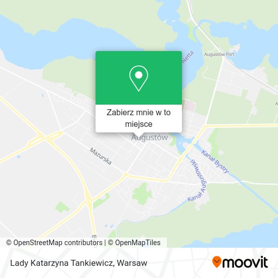 Mapa Lady Katarzyna Tankiewicz